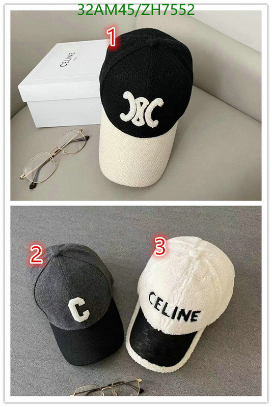 Cap -(Hat)-CELINE, Code: ZH7552,$: 32USD