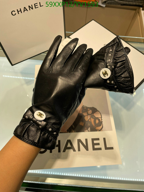 Gloves-Chanel, Code: YV1593,$: 59USD