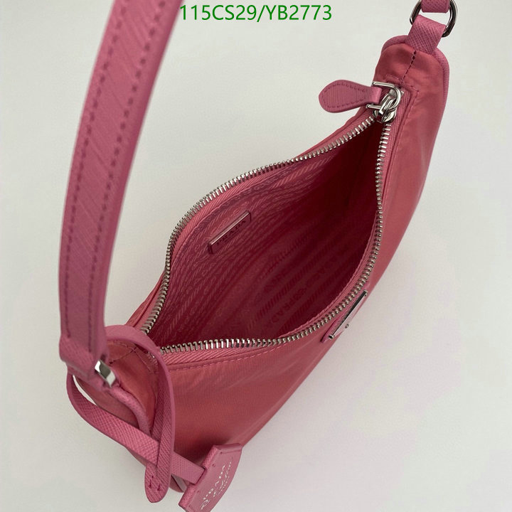 Prada Bag-(Mirror)-Re-Edition 2000,Code: YB2773,$: 115USD