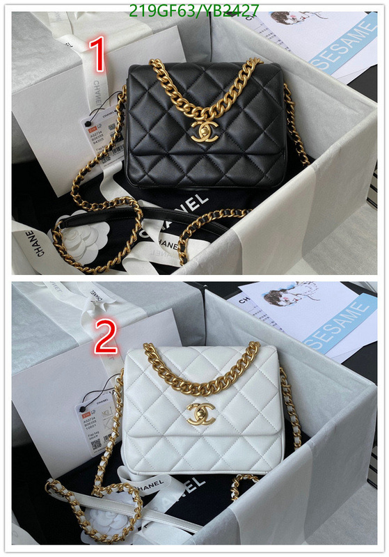 Chanel Bags -(Mirror)-Diagonal-,Code: YB2427,$: 219USD