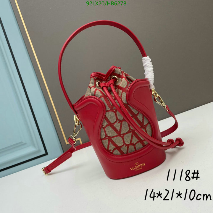 Valentino Bag-(4A)-Diagonal-,Code: HB6278,$: 92USD