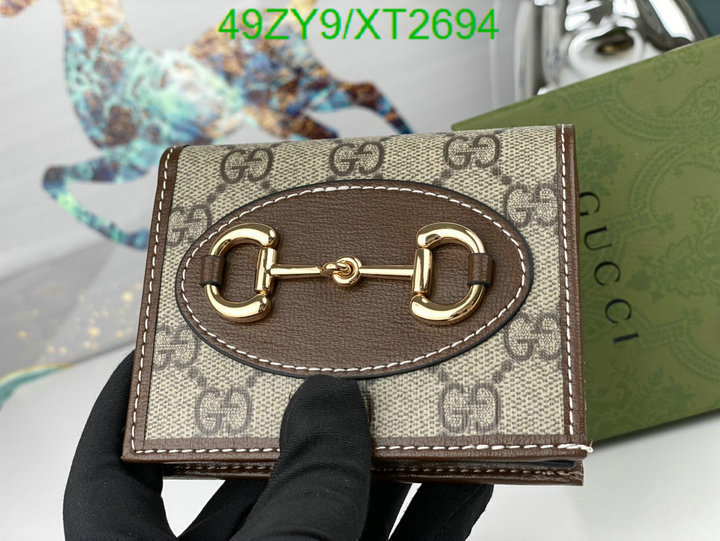 Gucci Bag-(4A)-Wallet-,Code: XT2694,$: 49USD