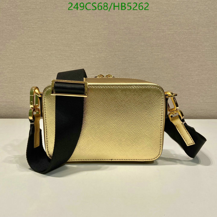 Prada Bag-(Mirror)-Diagonal-,Code: HB5262,$: 249USD