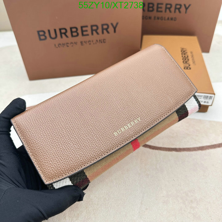 Burberry Bag-(4A)-Wallet-,Code: XT2738,$: 55USD