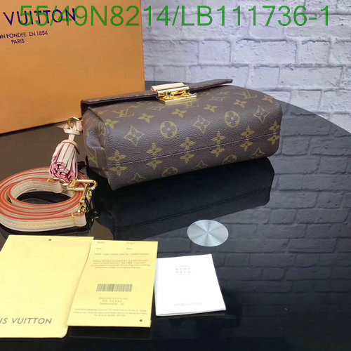 LV Bags-(4A)-Pochette MTis Bag-Twist-,Code：LB111736,$: 55USD