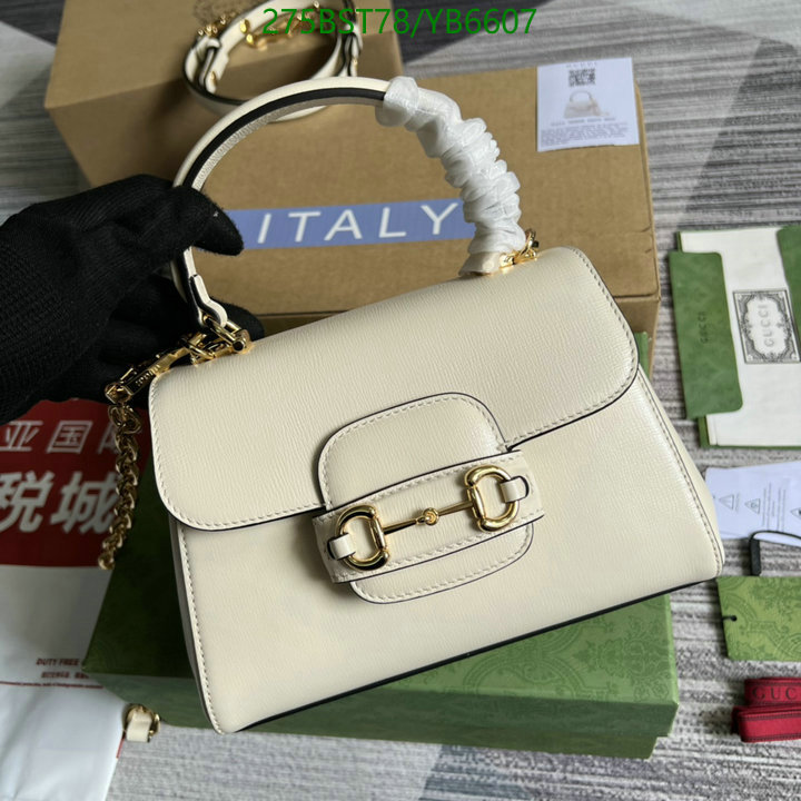 Gucci Bag-(Mirror)-Horsebit-,Code: YB6607,$: 275USD