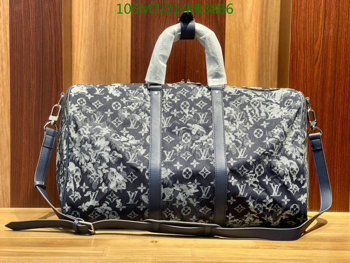 LV Bags-(4A)-Keepall BandouliRe 45-50-,Code: KB3866,$: 105USD