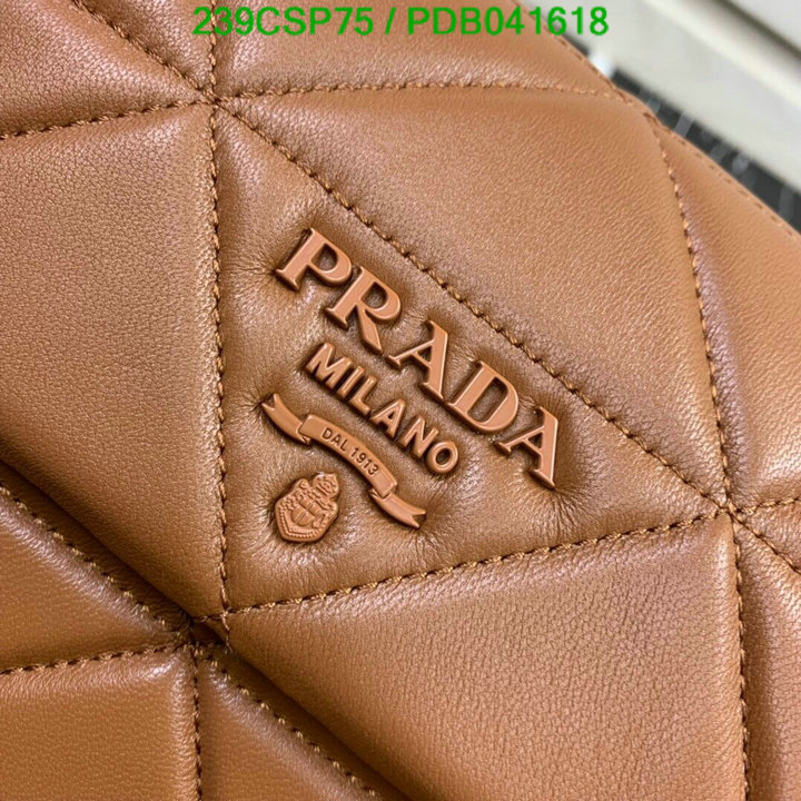 Prada Bag-(Mirror)-Diagonal-,Code: PDB041618,$: 239USD