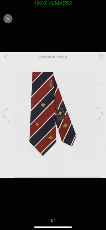 Ties-Gucci, Code:MA552,$: 49USD