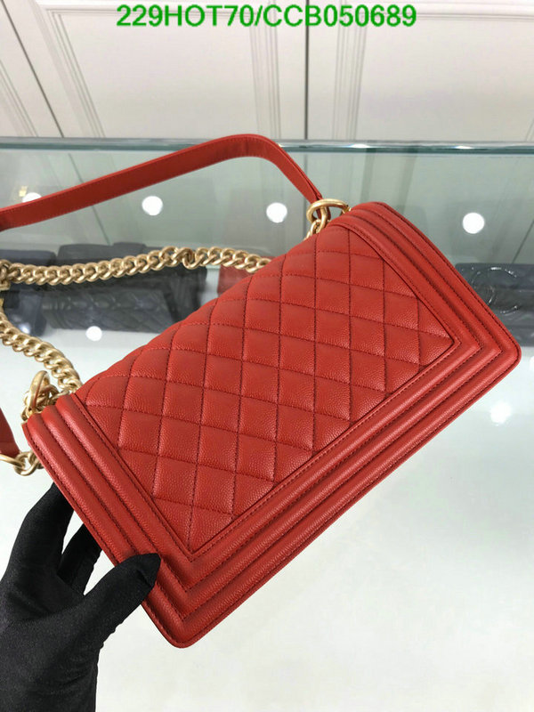 Chanel Bags -(Mirror)-Le Boy,Code: CCB050689,$: 229USD