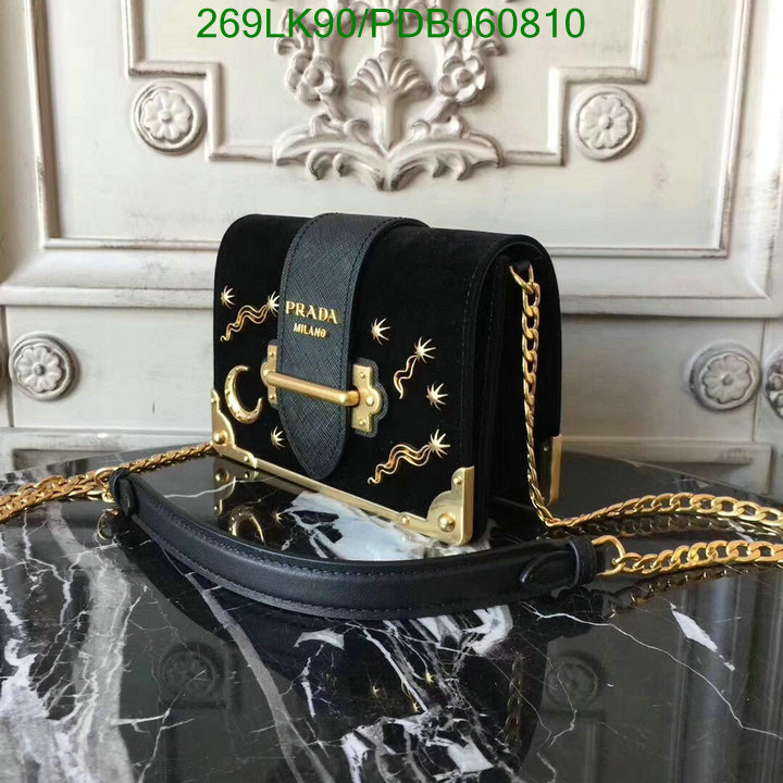 Prada Bag-(Mirror)-Diagonal-,Code: PDB060810,$: 269USD