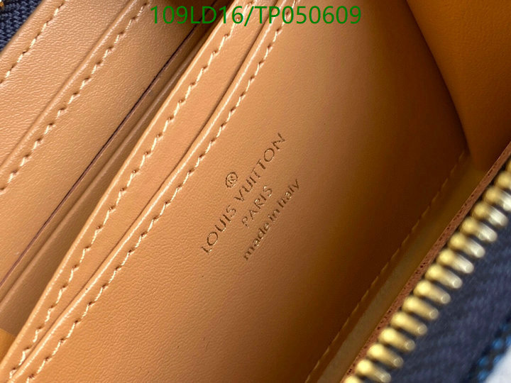 LV Bags-(Mirror)-Wallet-,Code: TP050609,$: 109USD