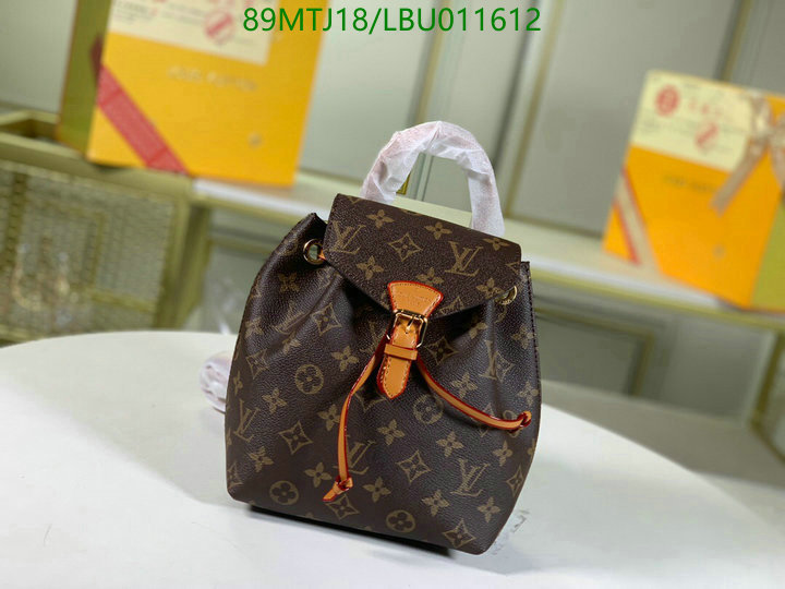 LV Bags-(4A)-Backpack-,Code: LBU011612,$: 89USD