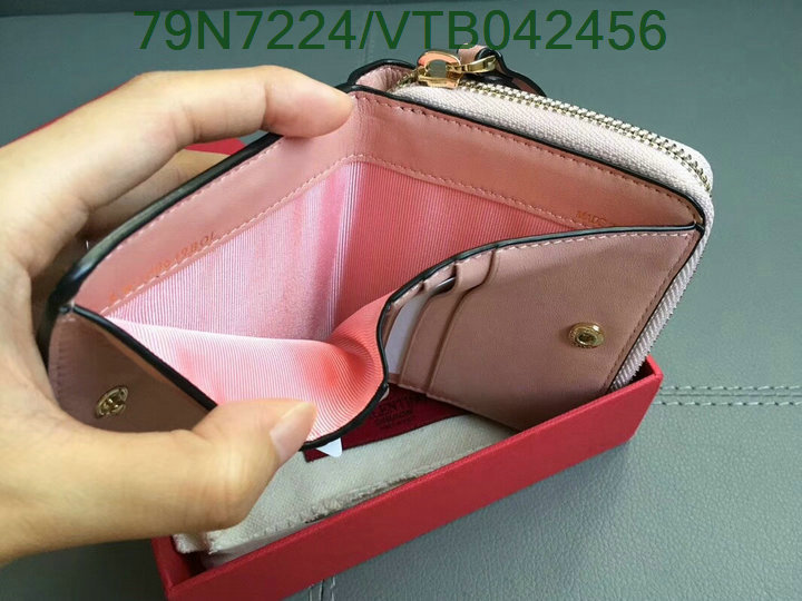 Valentino Bag-(Mirror)-Wallet-,Code: VTB042456,$:79USD