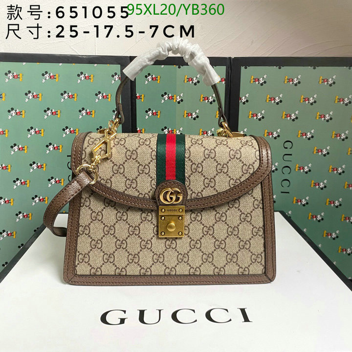 Gucci Bag-(4A)-Ophidia-G,Code: YB360,$: 95USD