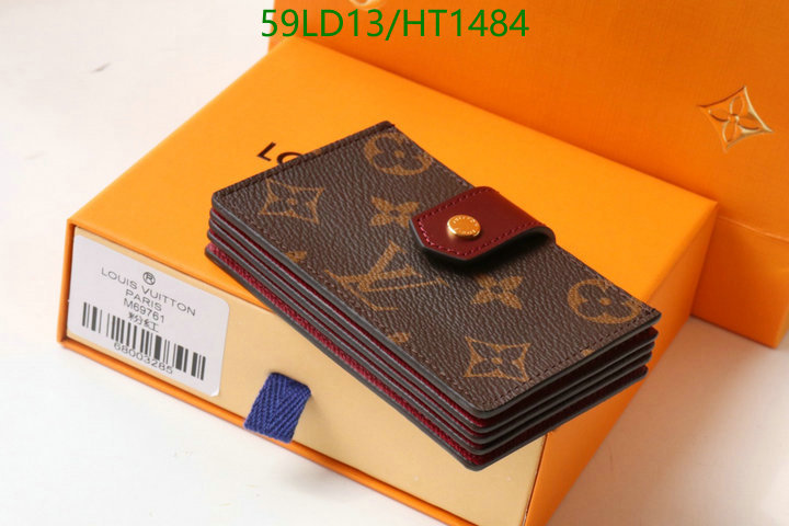 LV Bags-(Mirror)-Wallet-,Code: HT1484,$: 59USD