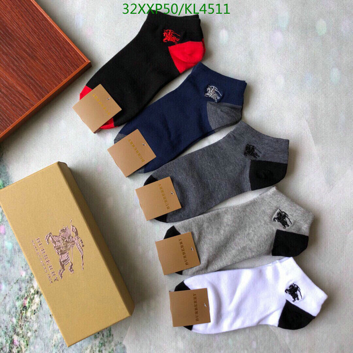 Sock-Burberry, Code: KL4511,$: 32USD