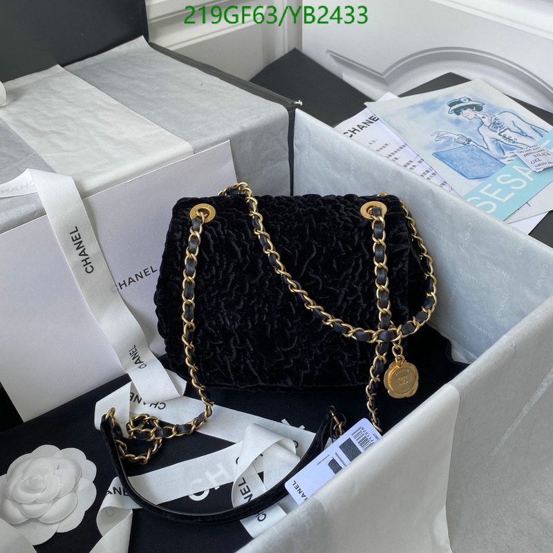 Chanel Bags -(Mirror)-Diagonal-,Code: YB2433,$: 219USD