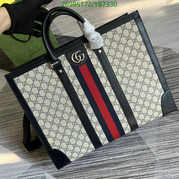 Gucci Bag-(Mirror)-Handbag-,Code: YB7330,$: 269USD