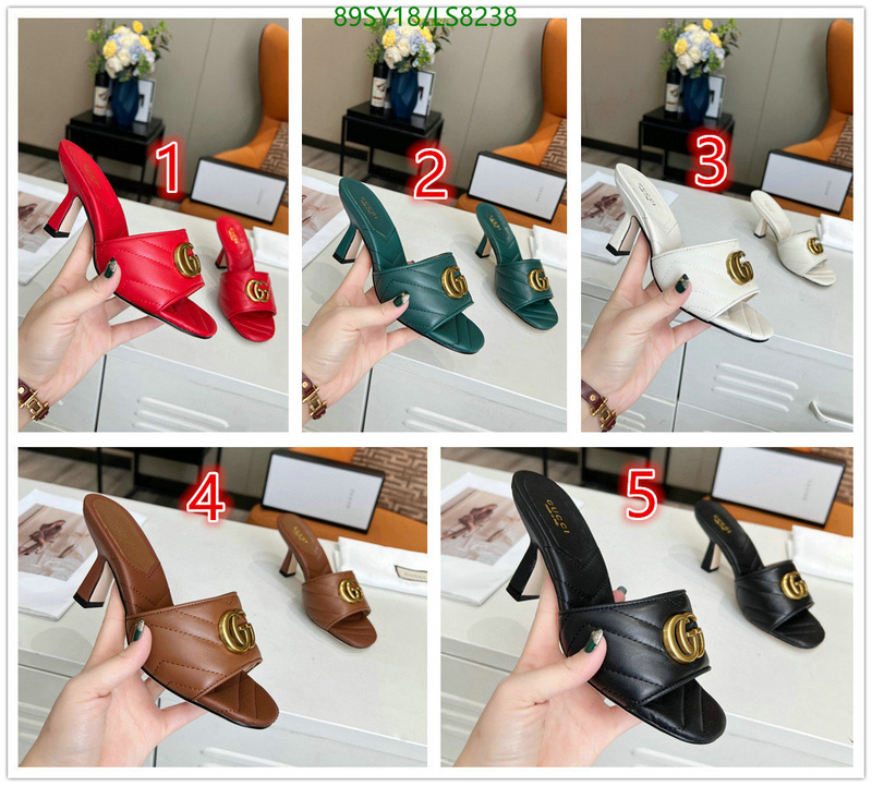 Women Shoes-Gucci, Code: LS8238,$: 89USD