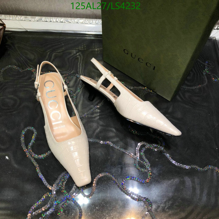 Women Shoes-Gucci, Code: LS4232,$: 125USD