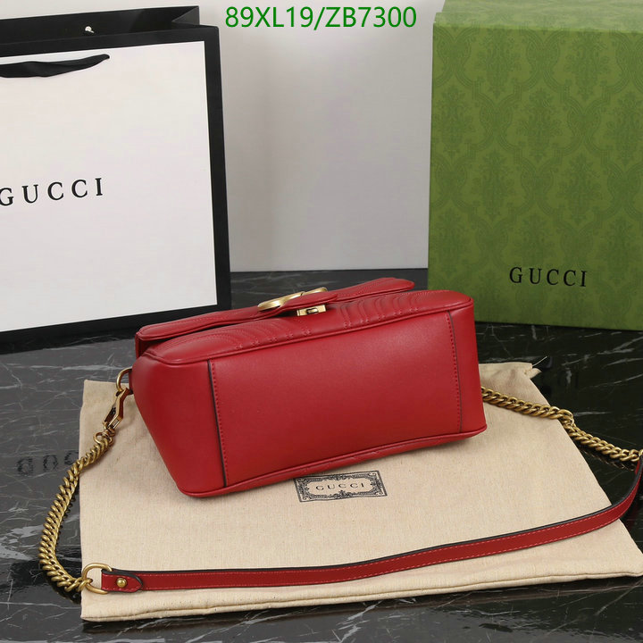 Gucci Bag-(4A)-Marmont,Code: ZB7300,$: 89USD