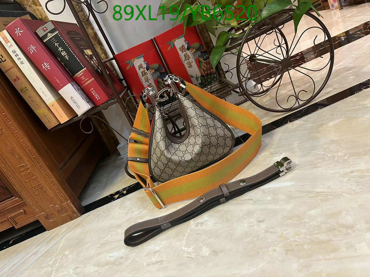 Gucci Bag-(4A)-Diagonal-,Code: YB6520,$: 89USD