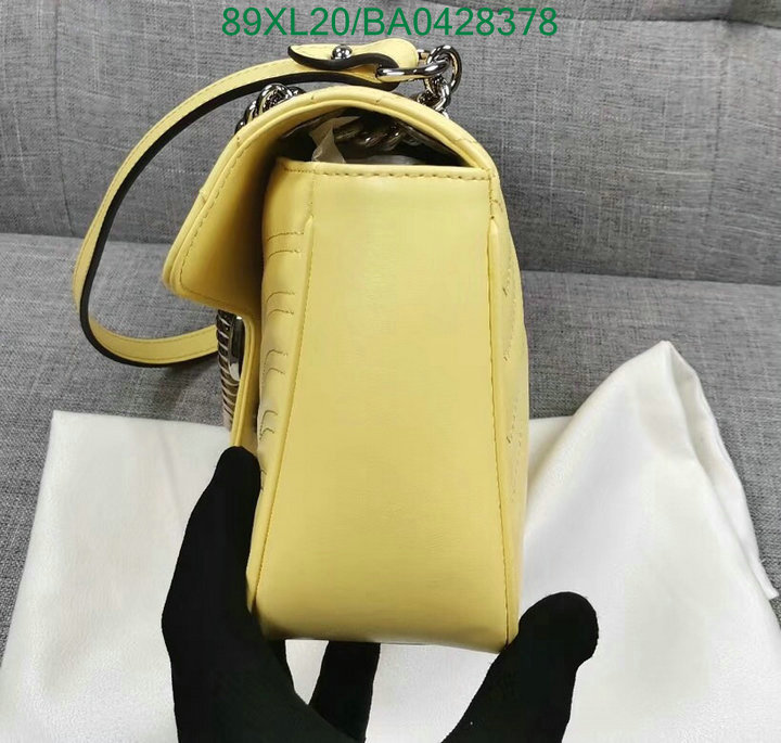 Gucci Bag-(4A)-Marmont,Code:BA0428378,$: 89USD