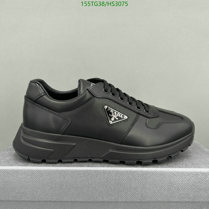 Men shoes-Prada, Code: HS3075,$: 155USD