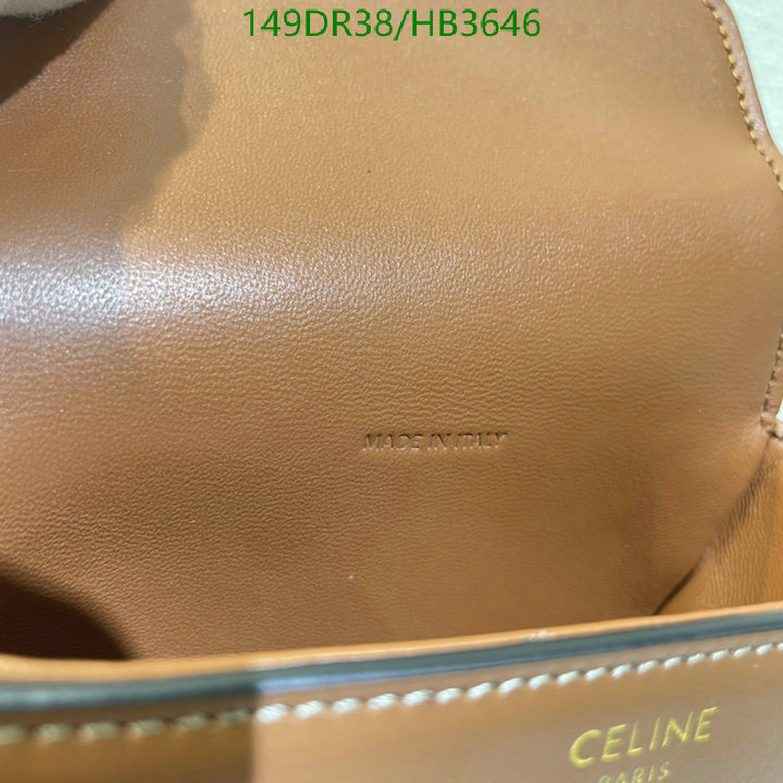 Celine Bag-(Mirror)-Diagonal-,Code: HB3646,$: 149USD