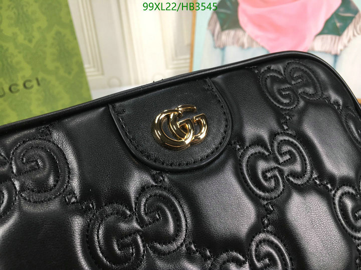 Gucci Bag-(4A)-Diagonal-,Code: HB3545,$: 99USD