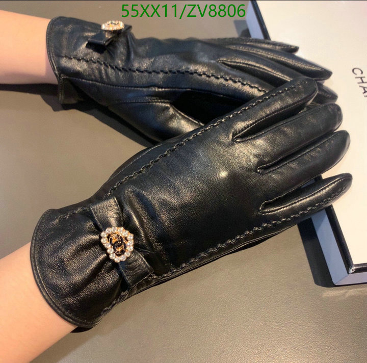 Gloves-Chanel, Code: ZV8806,$: 55USD