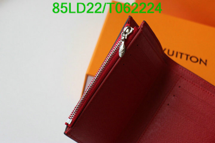 LV Bags-(Mirror)-Wallet-,Code: T062224,$: 85USD