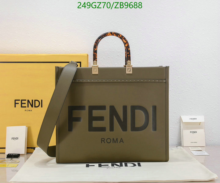 Fendi Bag-(Mirror)-Sunshine,Code: ZB9688,$: 249USD