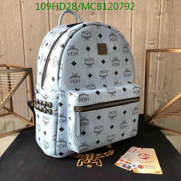 MCM Bag-(Mirror)-Backpack-,Code: MCB120792,$: 109USD