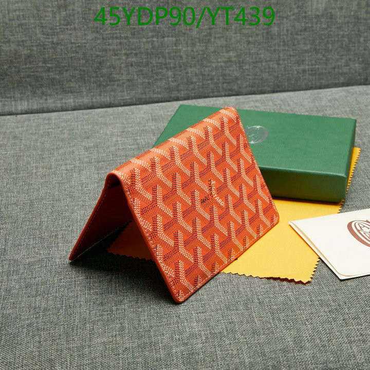 Goyard Bag-(Mirror)-Wallet-,Code: YT439,$: 45USD