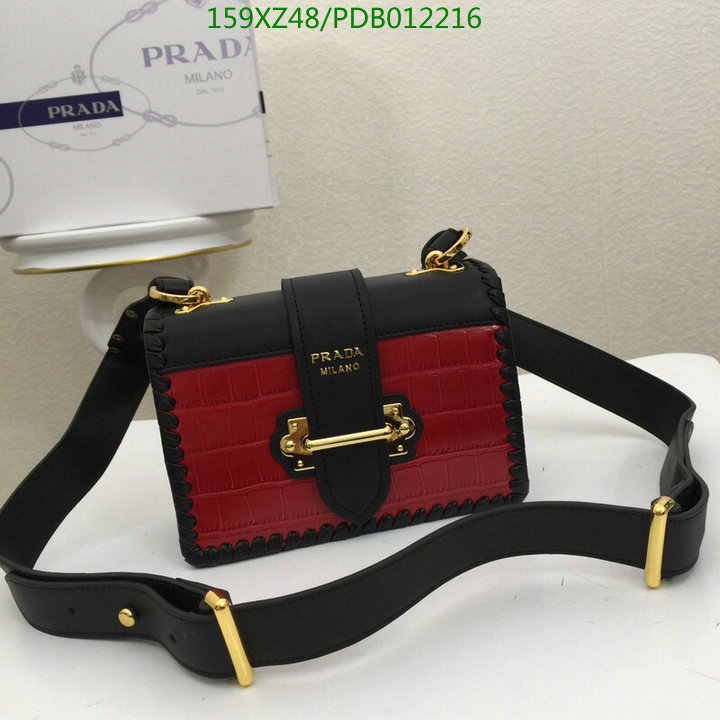 Prada Bag-(Mirror)-Diagonal-,Code: PDB012216,$:159USD