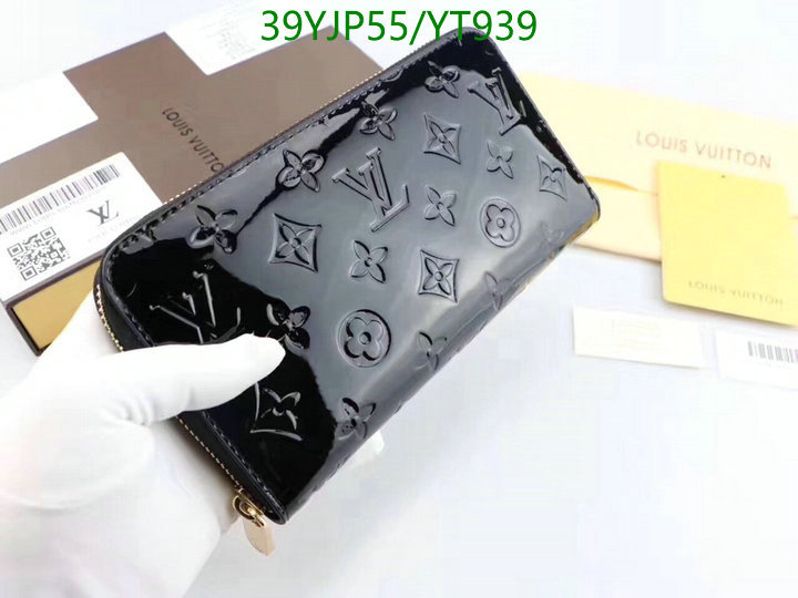 LV Bags-(4A)-Wallet-,Code: YT939,$: 39USD