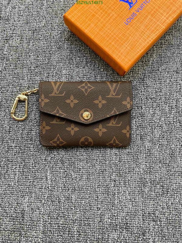 LV Bags-(4A)-Wallet-,Code: LT4873,$: 35USD