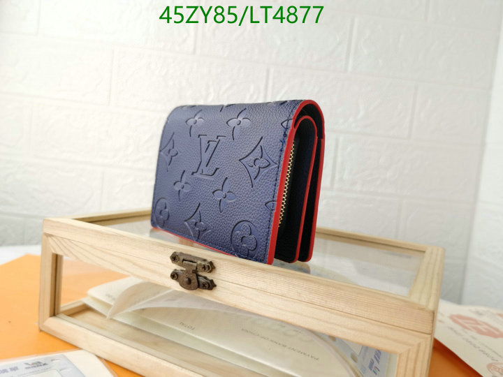 LV Bags-(4A)-Wallet-,Code: LT4877,$: 45USD