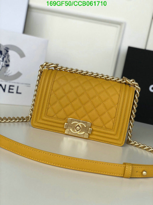 Chanel Bags -(Mirror)-Le Boy,Code: CCB061710,$: 169USD