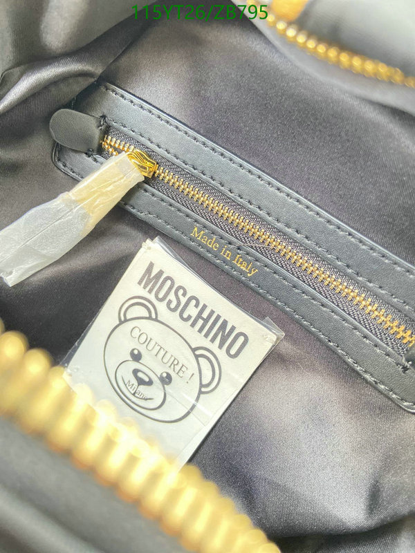Moschino Bag-(Mirror)-Backpack-,Code: ZB795,$: 115USD