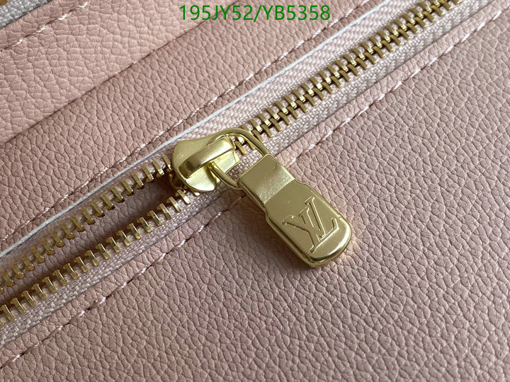 LV Bags-(Mirror)-Vanity Bag-,Code: YB5358,$: 195USD