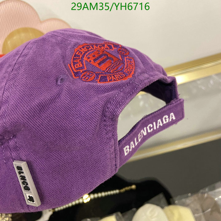 Cap -(Hat)-Balenciaga, Code: YH6716,$: 29USD