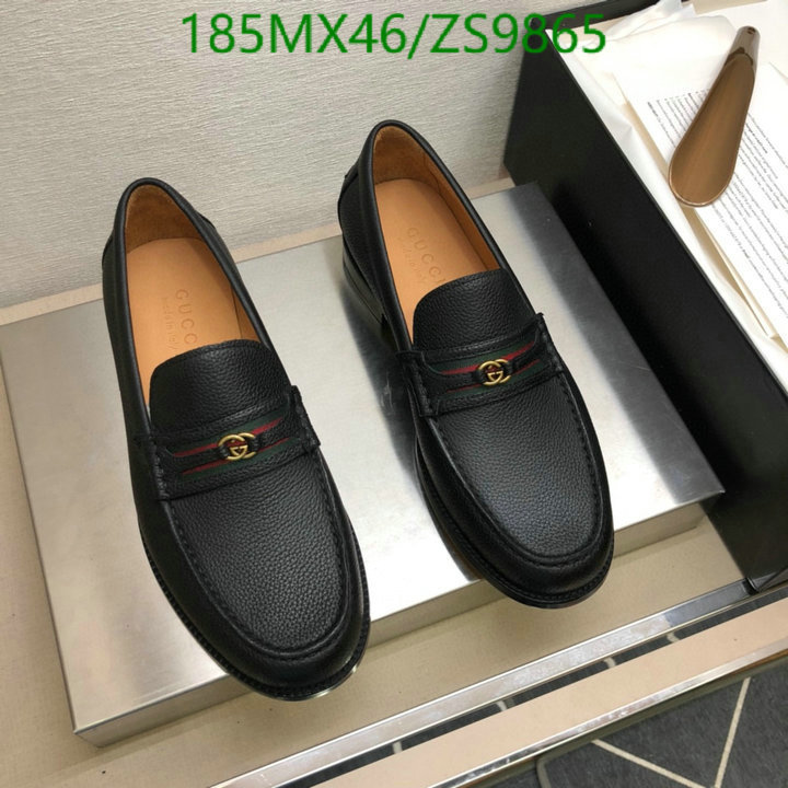 Men shoes-Gucci, Code: ZS9865,$: 185USD