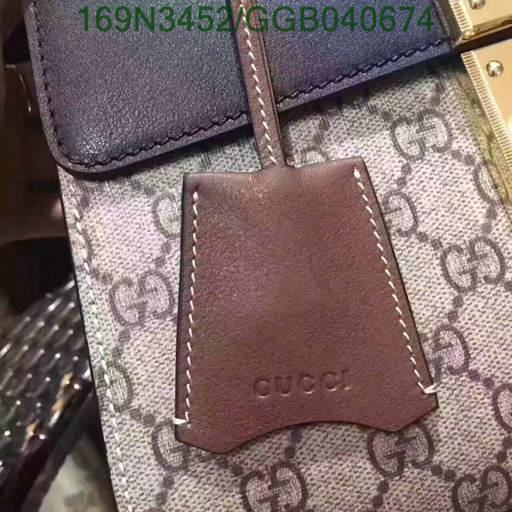 Gucci Bag-(Mirror)-Padlock,Code:GGB040674,$: 169USD