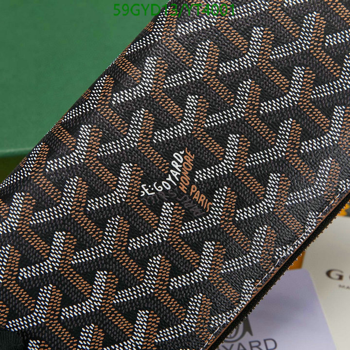 Goyard Bag-(4A)-Wallet-,Code: YT4001,$: 59USD