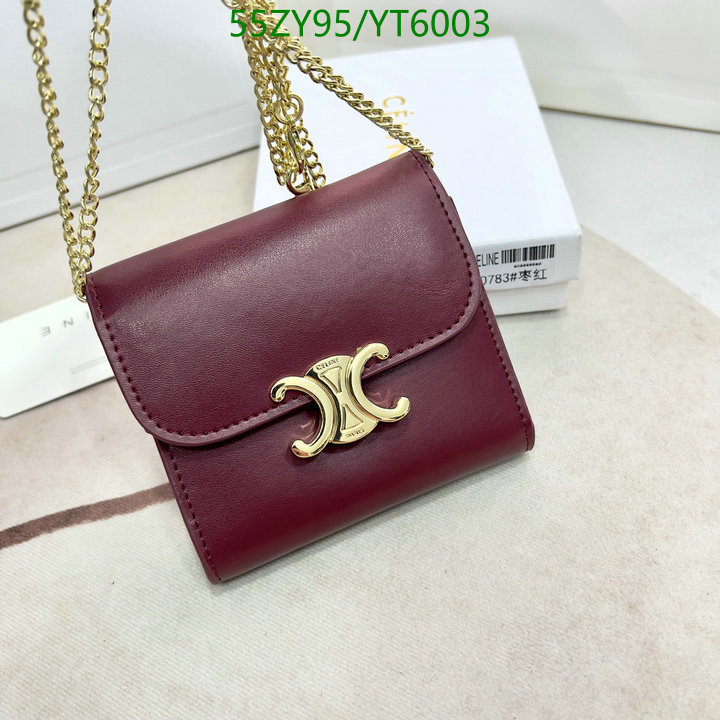 Celine Bag-(4A)-Wallet-,Code: YT6003,$: 55USD