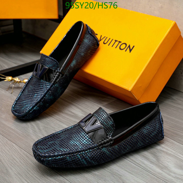 Men shoes-LV, Code: HS76,$: 95USD