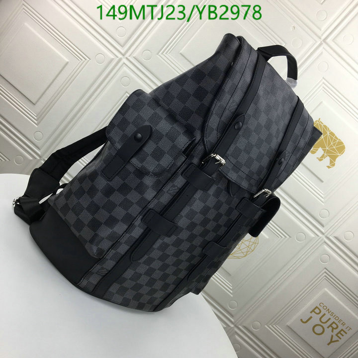 LV Bags-(4A)-Backpack-,Code: YB2978,$: 149USD